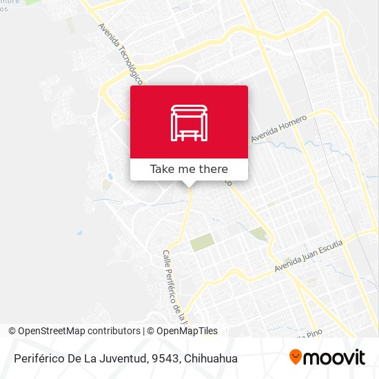 Mapa de Periférico De La Juventud, 9543