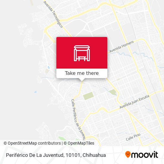 Mapa de Periférico De La Juventud, 10101