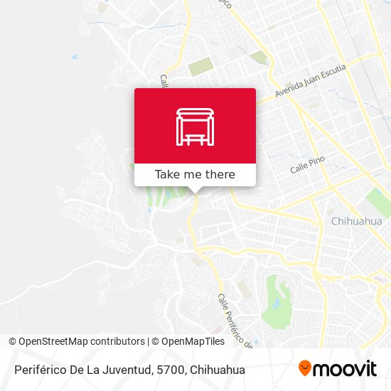 Periférico De La Juventud, 5700 map