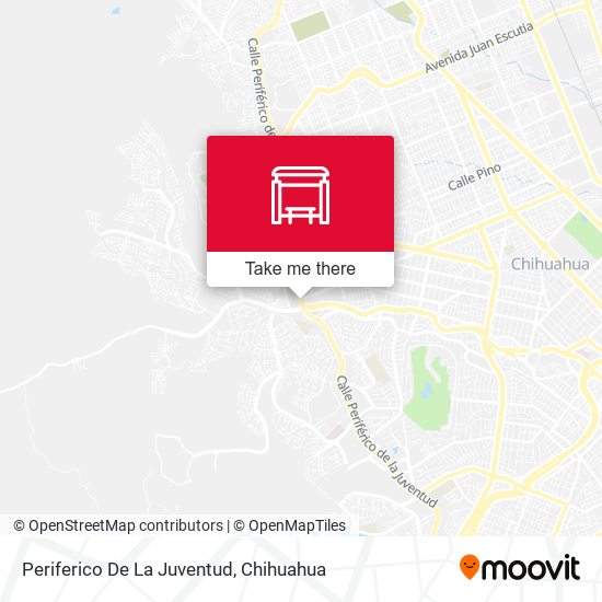 Periferico De La Juventud map