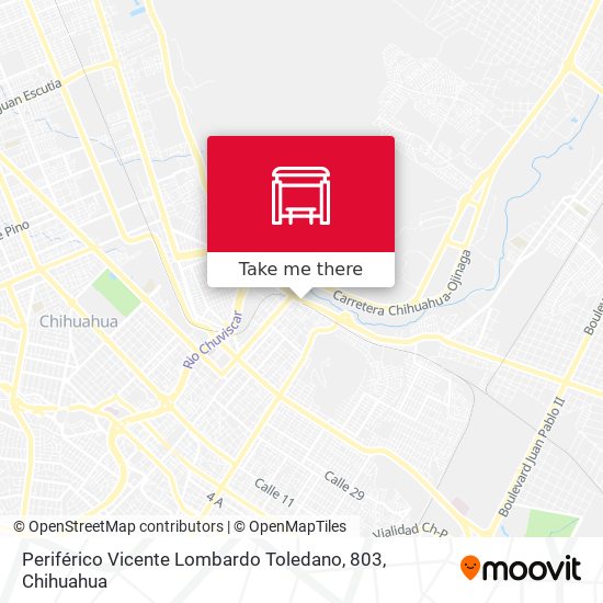 Mapa de Periférico Vicente Lombardo Toledano, 803