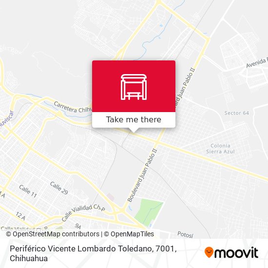 Periférico Vicente Lombardo Toledano, 7001 map