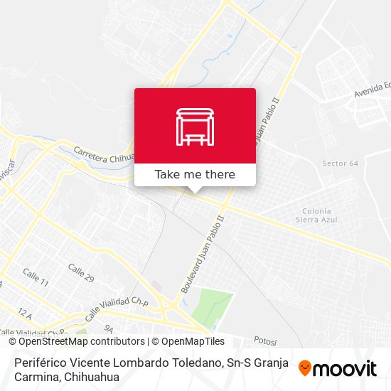 Mapa de Periférico Vicente Lombardo Toledano, Sn-S Granja Carmina