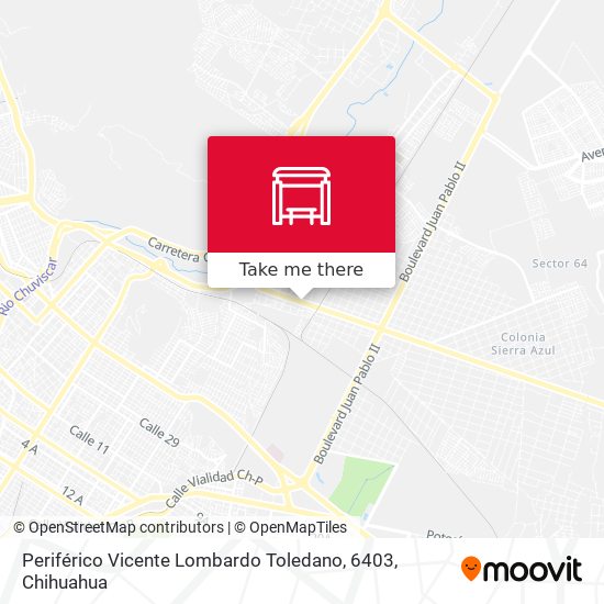 Mapa de Periférico Vicente Lombardo Toledano, 6403
