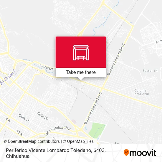Mapa de Periférico Vicente Lombardo Toledano, 6403