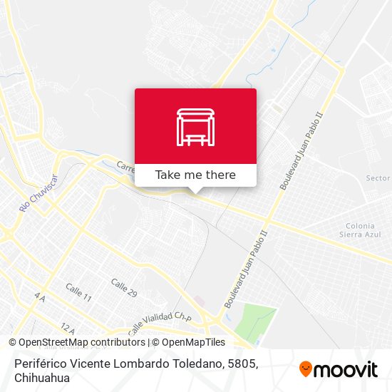 Mapa de Periférico Vicente Lombardo Toledano, 5805