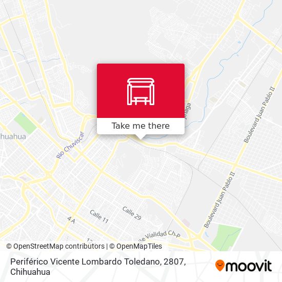 Mapa de Periférico Vicente Lombardo Toledano, 2807
