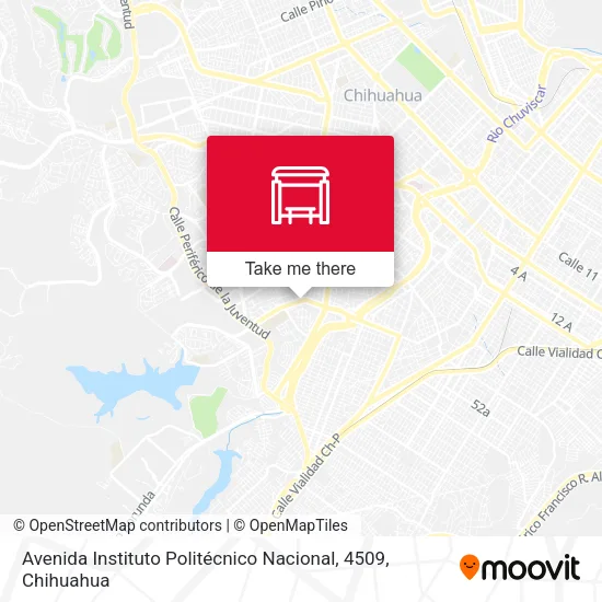Mapa de Avenida Instituto Politécnico Nacional, 4509