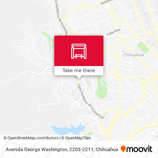 Avenida George Washington, 2203-2211 map