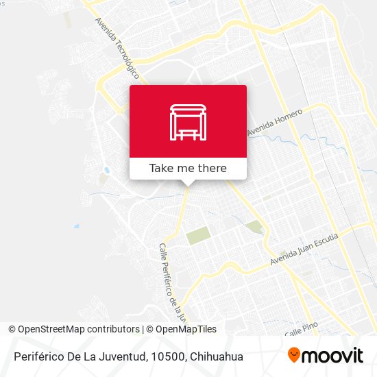 Periférico De La Juventud, 10500 map