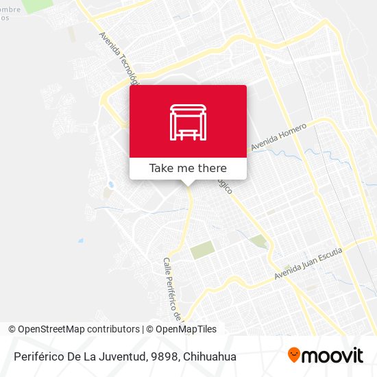 Periférico De La Juventud, 9898 map