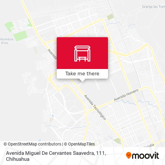 Avenida Miguel De Cervantes Saavedra, 111 map