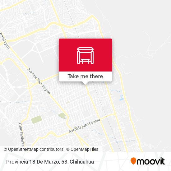 Provincia 18 De Marzo, 53 map