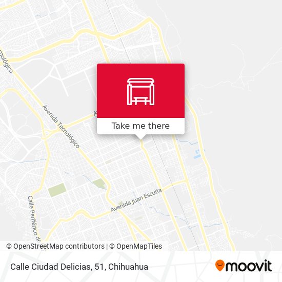 Calle Ciudad Delicias, 51 map