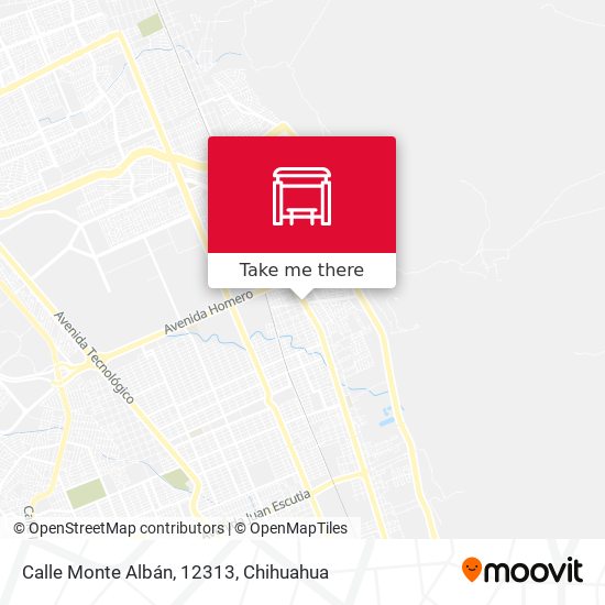 Calle Monte Albán, 12313 map
