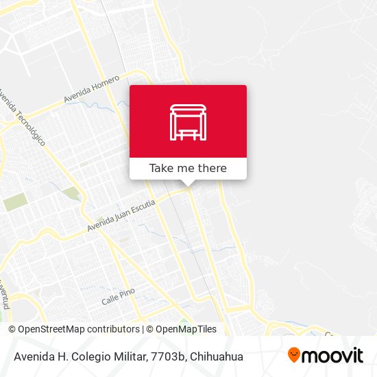 Avenida H. Colegio Militar, 7703b map