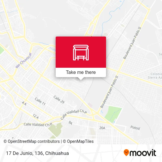 17 De Junio, 136 map