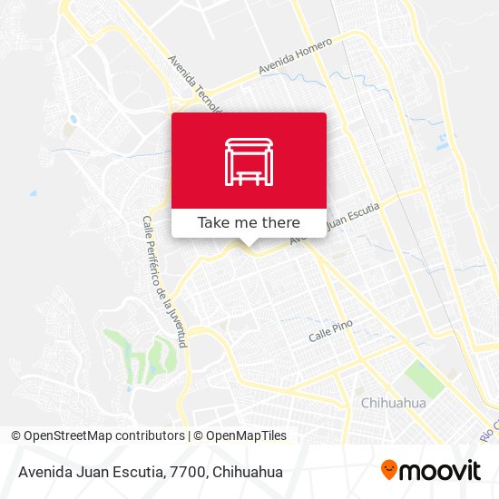 Avenida Juan Escutia, 7700 map