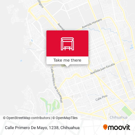 Calle Primero De Mayo, 1238 map