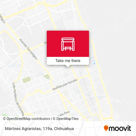 Mártires Agraristas, 119a map