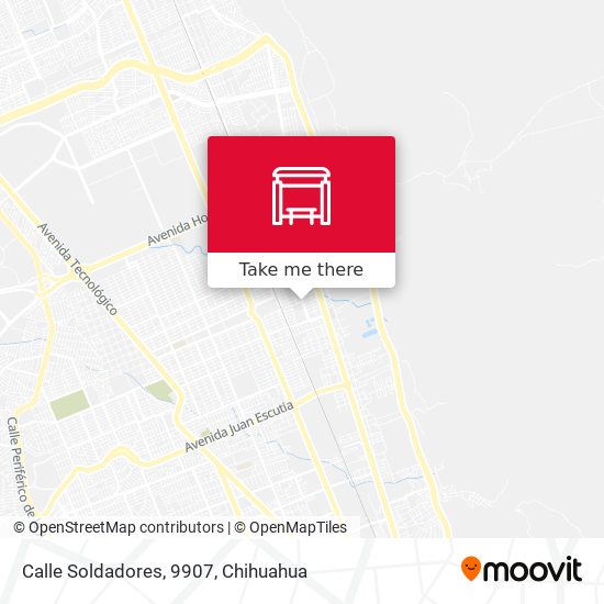 Calle Soldadores, 9907 map