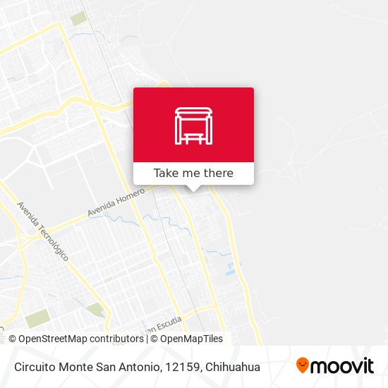 Circuito Monte San Antonio, 12159 map