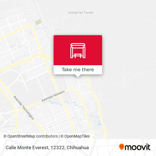 Calle Monte Everest, 12322 map
