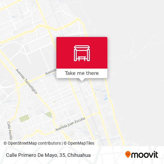 Calle Primero De Mayo, 35 map