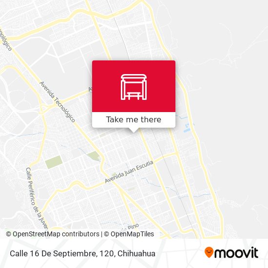 Calle 16 De Septiembre, 120 map