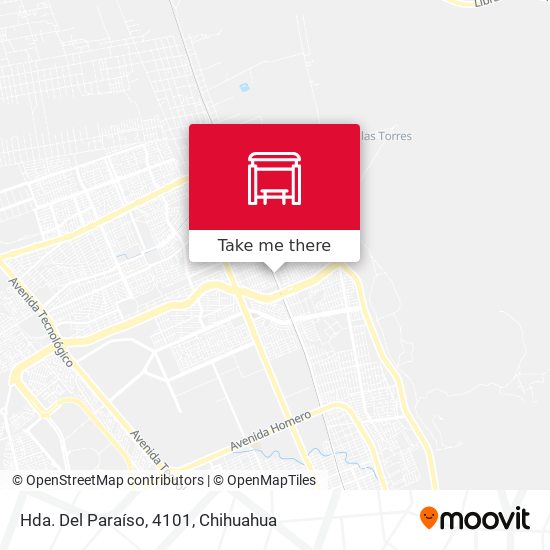 Hda. Del Paraíso, 4101 map