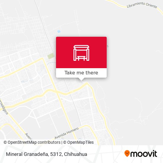Mineral Granadeña, 5312 map