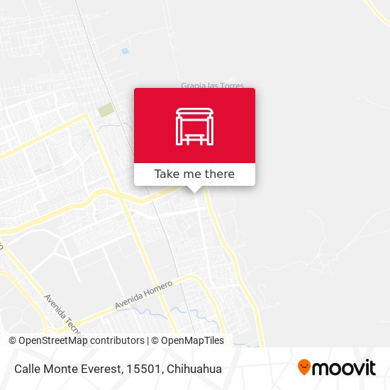Calle Monte Everest, 15501 map