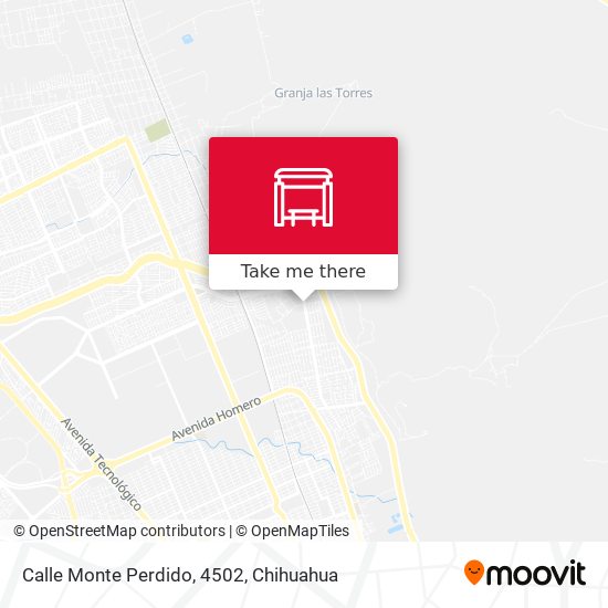Calle Monte Perdido, 4502 map