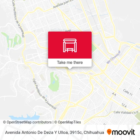 Mapa de Avenida Antonio De Deza Y Ulloa, 3915c