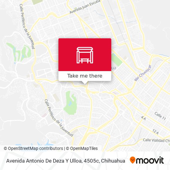 Avenida Antonio De Deza Y Ulloa, 4505c map