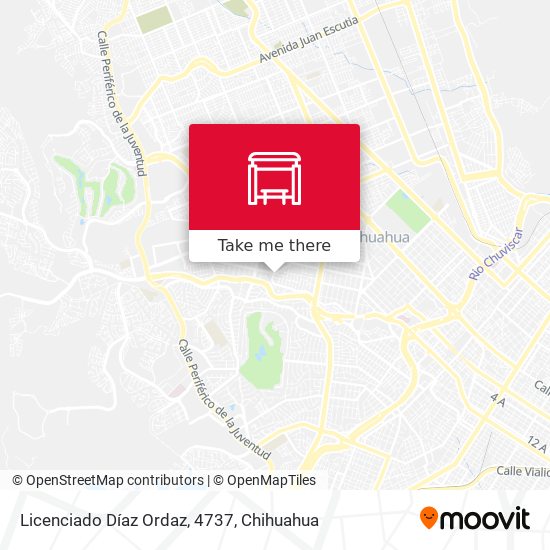 Mapa de Licenciado Díaz Ordaz, 4737