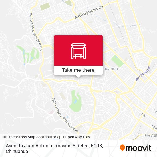 Avenida Juan Antonio Trasviña Y Retes, 5108 map
