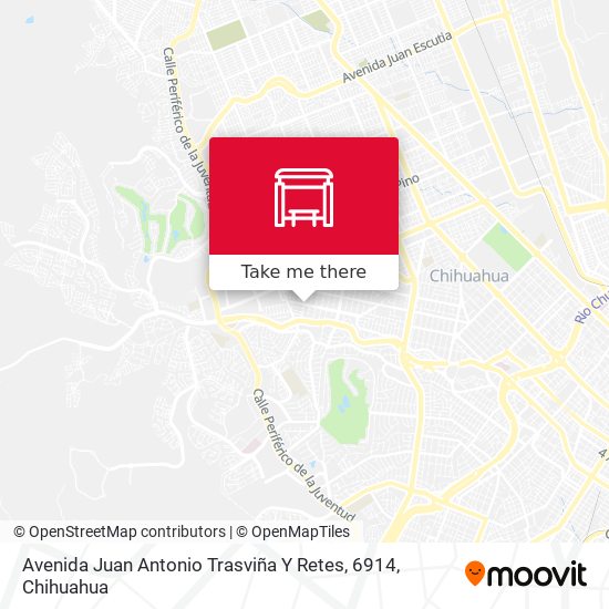 Avenida Juan Antonio Trasviña Y Retes, 6914 map