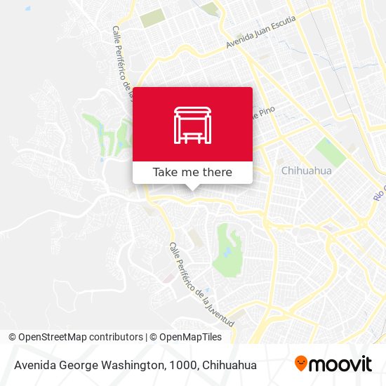 Avenida George Washington, 1000 map
