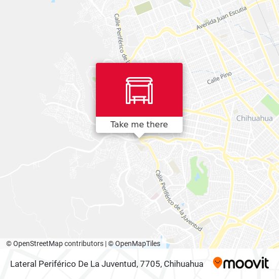 Lateral Periférico De La Juventud, 7705 map