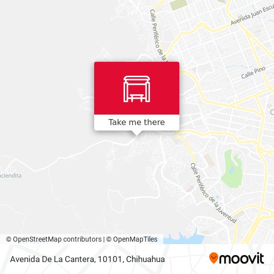 Avenida De La Cantera, 10101 map