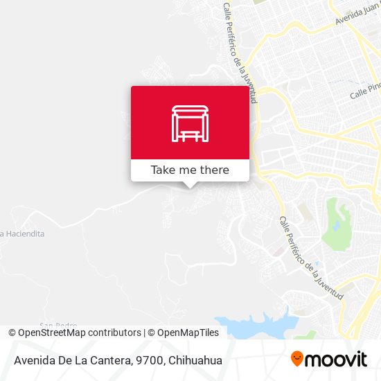 Avenida De La Cantera, 9700 map