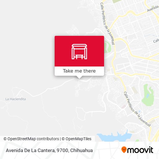Avenida De La Cantera, 9700 map