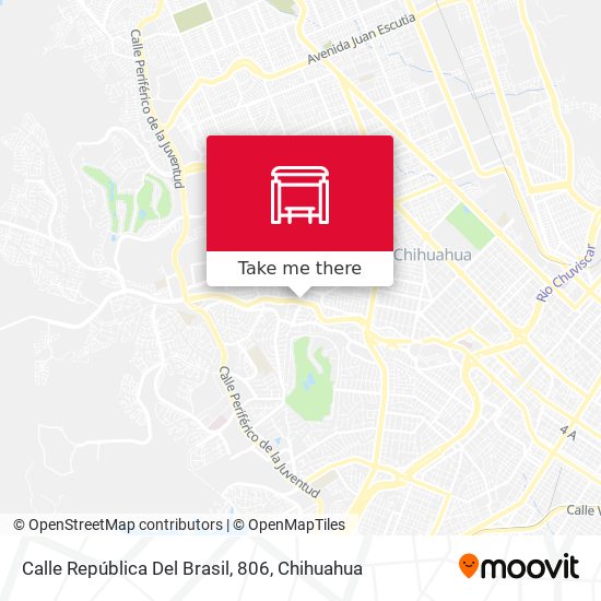 Calle República Del Brasil, 806 map