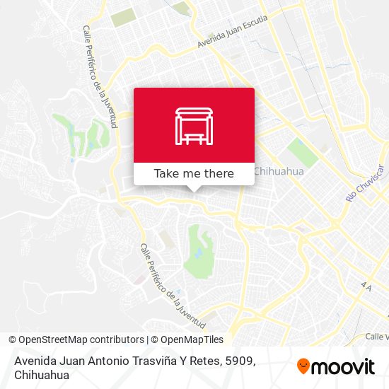 Mapa de Avenida Juan Antonio Trasviña Y Retes, 5909