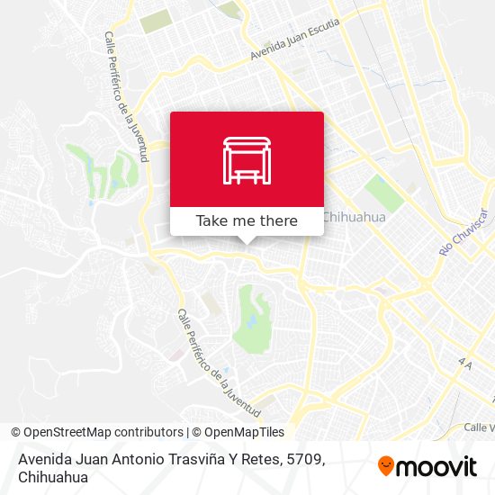 Avenida Juan Antonio Trasviña Y Retes, 5709 map