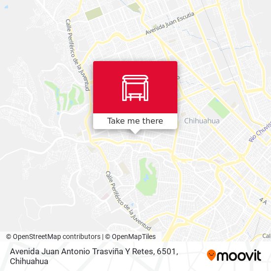 Avenida Juan Antonio Trasviña Y Retes, 6501 map