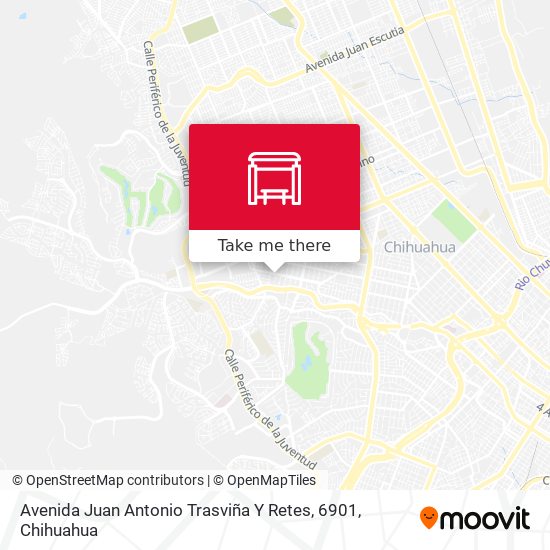 Avenida Juan Antonio Trasviña Y Retes, 6901 map