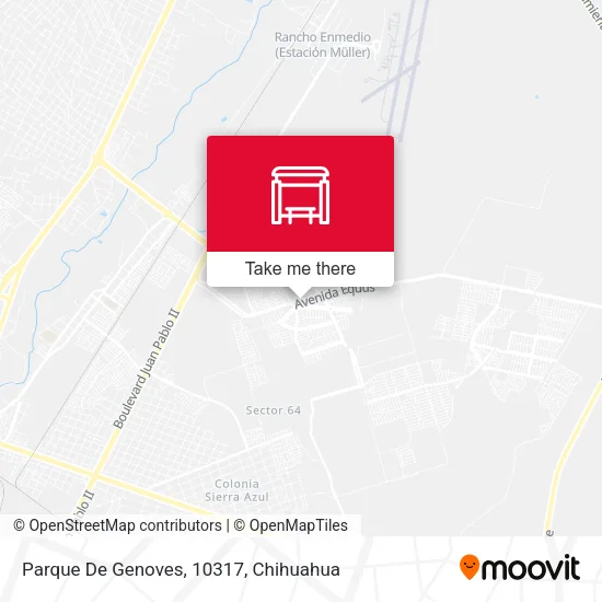 Parque De Genoves, 10317 map