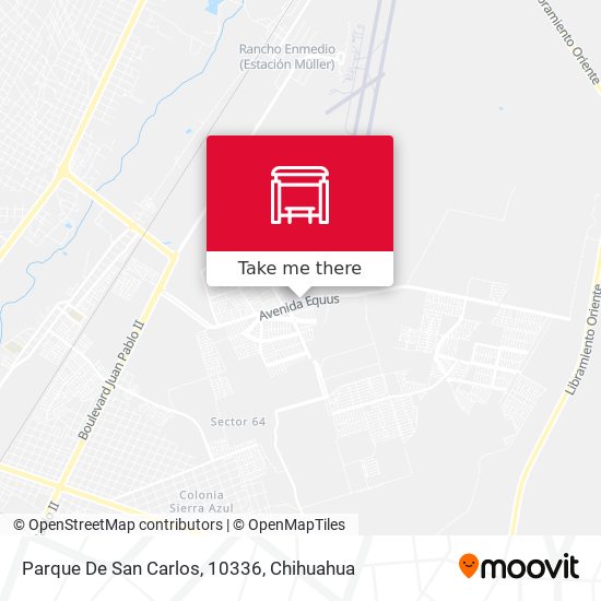 Parque De San Carlos, 10336 map